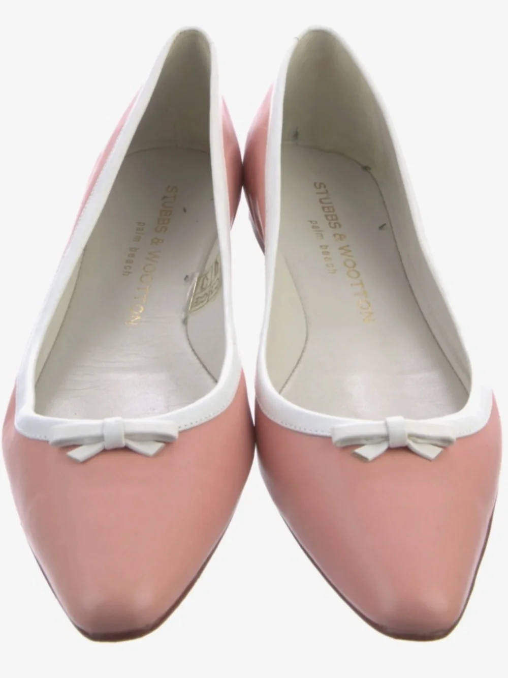 Stubbs & Wootton Leather Ballet Flats